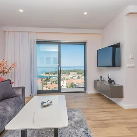 公寓 Luxury Adria Sea & View 马卡尔斯卡