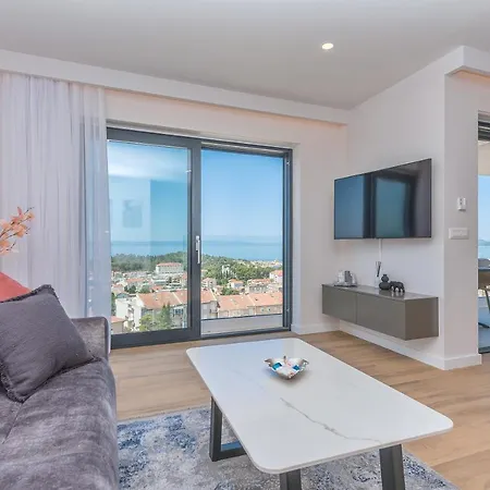 公寓 Luxury Adria Sea & View