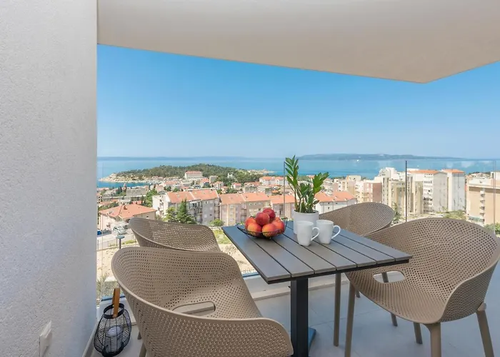 Luxury Adria Sea & View Apartmán Makarská